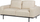 Divan 2 vendsh SOVIK, 156 cm, stof, krem