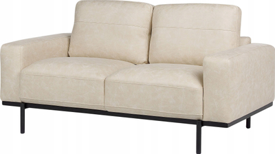 Divan 2 vendsh SOVIK, 156 cm, stof, krem