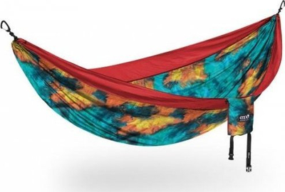Varëse kampingu ENO DoubleNest Print DNP243, për 2 persona, Tie Dye e kuqe