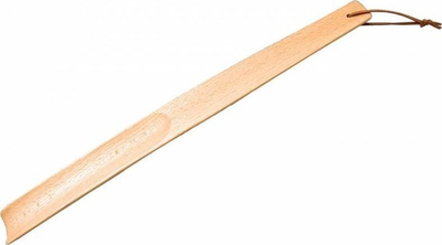 Lugë këpucësh Coccine Wooden Shoehorn, 38cm, prej druri, kafe