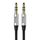 Kabllo audio Baseus Yiven M30, Jack 3.5mm në 3.5mm, 1.5m, e zezë