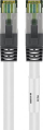 Мрежен кабел Wentronic Goobay 55127, Cat8.1, 5 m, бел