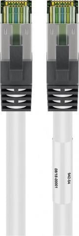Мрежен кабел Wentronic Goobay 55127, Cat8.1, 5 m, бел