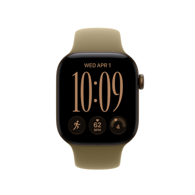 Apple Watch 42mm Olive Sport Band, S/M
