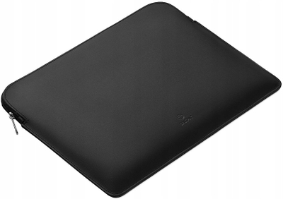Këllëfi për laptop Baltan ZIP Pro 14.2", lëkurë, i zi
