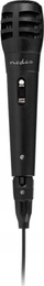 Mikrofon Durable Dynamic njëkahësh, 6.35mm edhe XLR, me kabllo 5m, i zi