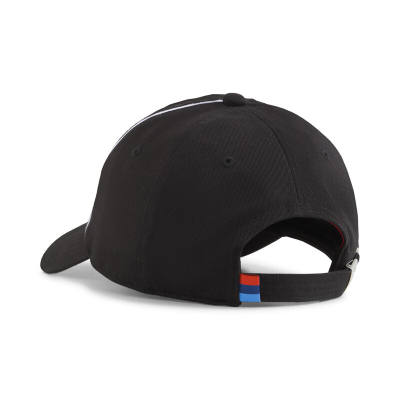 Kapelë PUMA BMW M Motorsport Heritage Dad Cap 01, pambuk, e zezë