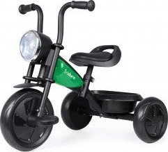 Tricikel për kalamaj Qplay Triduro, me drita LED dhe zhurma, jeshil