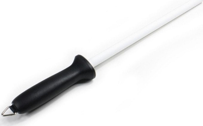 Mprehës keramik për thika Hiamea H1041, shufër 30 cm, dorezë me mbrojtëse, i bardhë