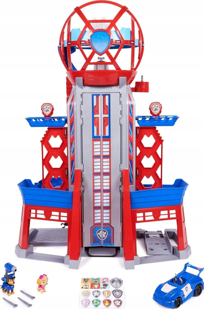Set loje Paw Patrol Movie 2 Lifesize Tower, kullë 91 cm, me drita edhe tinguj, shumëngjyrësh