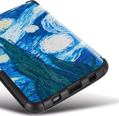 Mbulese grafike Strado për Pocketbook Touch Lux 4/5 627/616/628, auto sleep, shumëngjyrëshe
