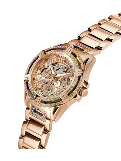 Orë dore për femra Guess Queen GW0464L5, ari rozë