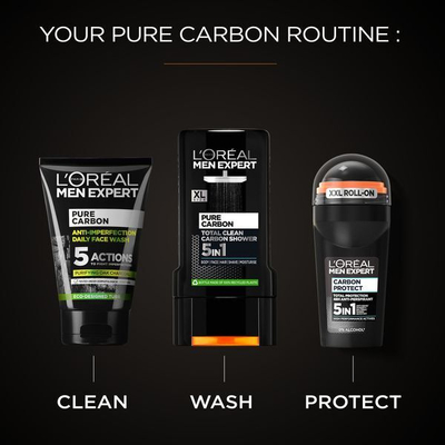Xhel L´Oréal Paris Men Expert Pure Carbon, 100 ml