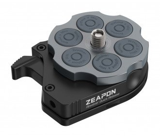 Адаптер за статив Zeapon Quick Release Revolver, брз систем за монтирање, метален, црн