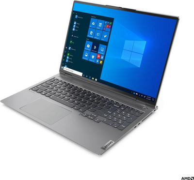 Laptop Lenovo ThinkBook 16p G2 ACH (20YM0009PB), 16", WQXGA, AMD Ryzen 7, 16 GB RAM, SSD 1 TB, Windows 10 Pro, i zi / argjendtë