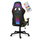 Karrige gaming Huzaro Force 6.3 RGB Mesh, shpina 180°, drita LED RGB, e zezë