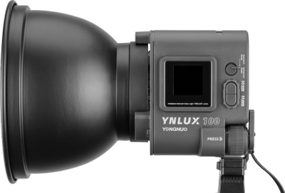 Dritë video LED Yongnuo YNLUX100, 3200-5600K, CRI 95+, e zezë