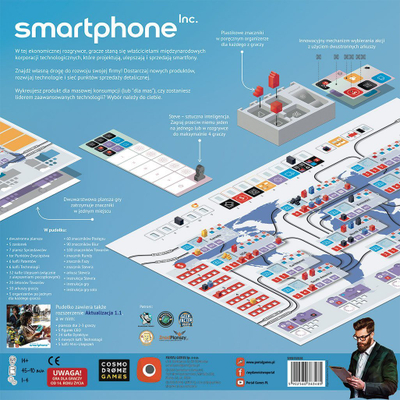 Lojë tavoline Portal Games Smartphone Inc, ekonomike, strategjike, shumëngjyrëshe