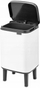 Kosh plerash Brabantia Bo Trash Can Hi, 4L, i bardhë