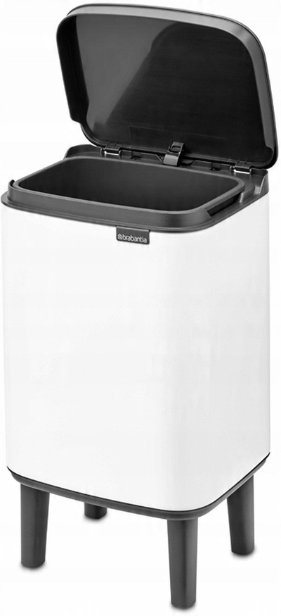 Kosh plerash Brabantia Bo Trash Can Hi, 4L, i bardhë