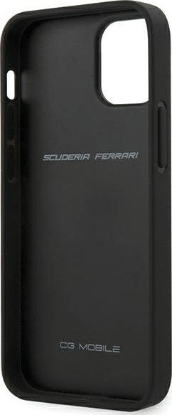 Kapak telefoni BMW M-Collection Stripe për iPhone 12 mini 5.4", hard cover, i zi