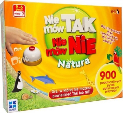 Lojë shoqërore Nature Epee Do Not Say YES Do Not Say NO, mbi 900 pyetje, për fëmijë dhe të rritur