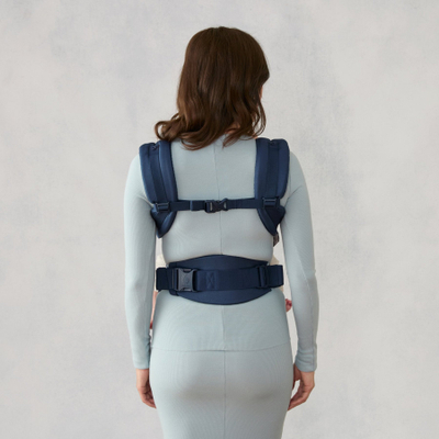 Mbajtëse bebe Ergobaby Omni Classic Mesh, ergonomike, rrjetë e ajrosshme, blu e errët