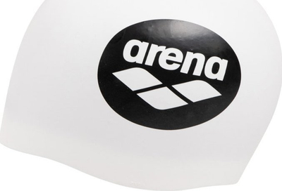 Kapelë noti Arena Reversible Silicone, për të rritur, silikoni, e bardhë