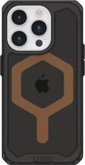 Mbulesë telefoni UAG Plyo Pro për iPhone 15 Pro, MagSafe, e zezë bronzi