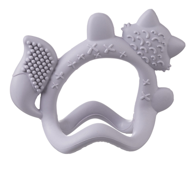 Unazë dhëmbësh b.box Jointed Teether, silikon ushqimor, për foshnje 3m+, jeshile sage