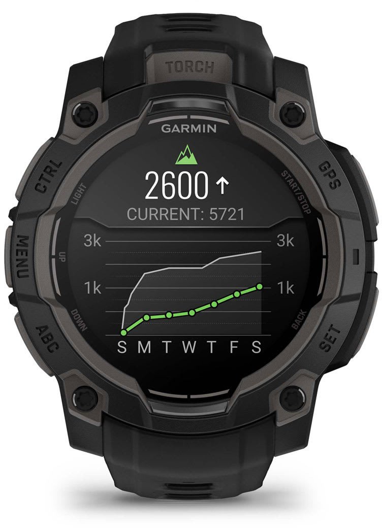 Orë Garmin Instinct 3 AMOLED, 45 mm, e zezë 8