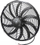 Ventilator automjetesh SPAL 405mm, 12V, high performance blowing, i zi
