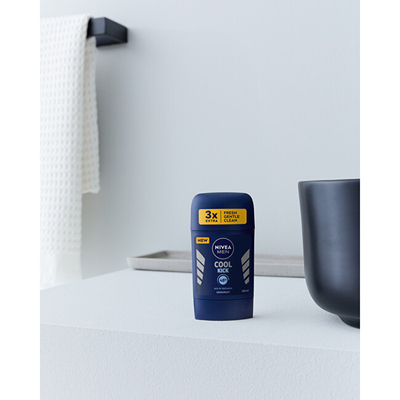 Nivea Men Cool Kick Дезодоранс Стик, 50 ml