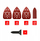 Орбитален лемач Casals SD75, 75W, електричен, портокалов
