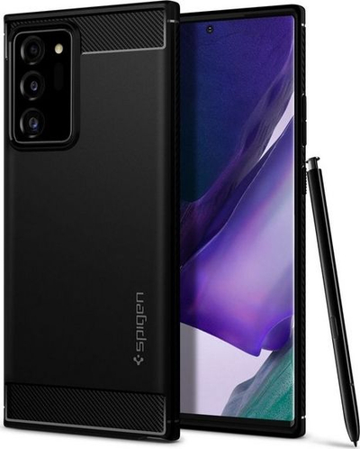Mbulesë telefoni Spigen Rugged Armor Samsung Galaxy Note 20 Ultra, TPU, mat, e zezë