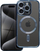 Mbrojtëse telefoni Electro Mag për iPhone 15 Pro, kompatibile MagSafe, Titanium Blue