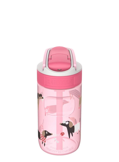 Shishe uji për fëmijë Kambukka Lagoon Diva Dogs, 400ml, rozë