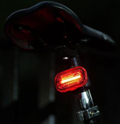 Dritë e pasme biçiklete Tiross TS-2216, 15 LED, rezistente ndaj ujit, e kuqe