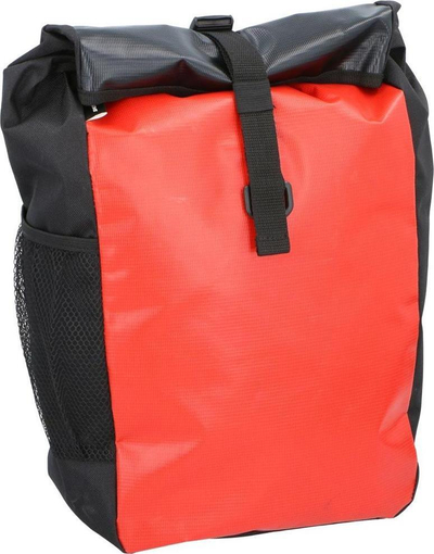 Торба за багаж за велосипед Dunlop, 15L, водоотпорна, црвена