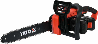 Sharrë zinxhiri Yato YT-82813, 2x18V, shufër 35 cm, e kuqe