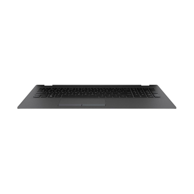 Tastierë laptopi HP 929906-B31, International, me touchpad, e zezë