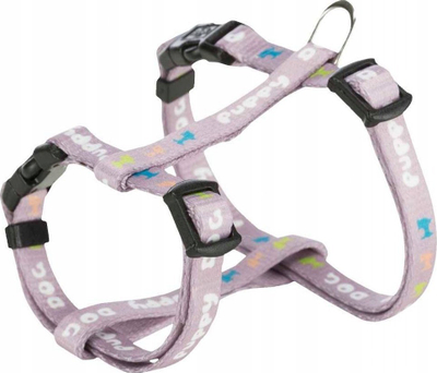 Set parzmore me zinxhir për këlysh Trixie Junior, 27 45 cm, 2 m, lila