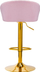 Karrige salloni bukurie 4Rico QS-B16G, velvet, rozë