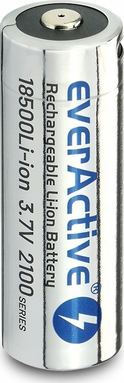 Akumulator everActive 18500, 3.7V Li-ion 2100mAh, me karikim USB-C