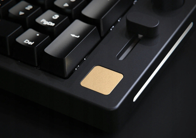 Badge dekorues Glorious Numpad Blank, alumin, i artë