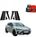 Заштитна фолија карбон за столбови B C Cupra Leon Hatchback 2024 2026, сет 8 парчиња, црна