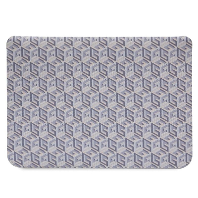 Mbrojtëse laptopi Guess Gcube Stripes, 14", për MacBook, blu