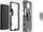 Mbrojtëse Alogy Stand Ring Armor për Xiaomi Redmi Note 9T / 9T 5G, e zezë