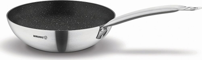 Tigan Korkmaz Gastro Professional Series, alumini, 12\", ngjyrë argjendi