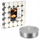 Qirinj tealight pa aromë, set 50 copë, 39x19mm, deri 6 orë